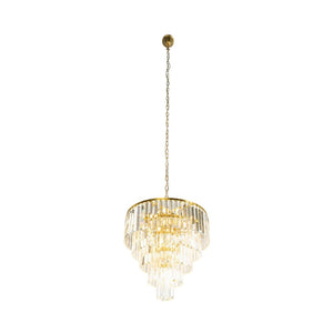 Chandelier Celestial Chandelier in Satin Brass