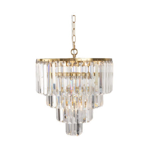 Chandelier Celestial Chandelier in Satin Brass