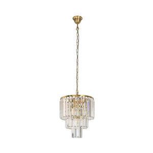 Chandelier Celestial Chandelier in Satin Brass