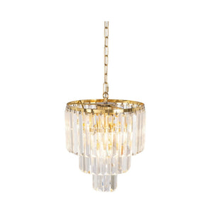 Chandelier Celestial Chandelier in Satin Brass