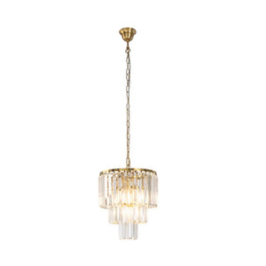 Chandelier Celestial Chandelier in Satin Brass