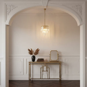 Chandelier Celestial Chandelier in Satin Brass