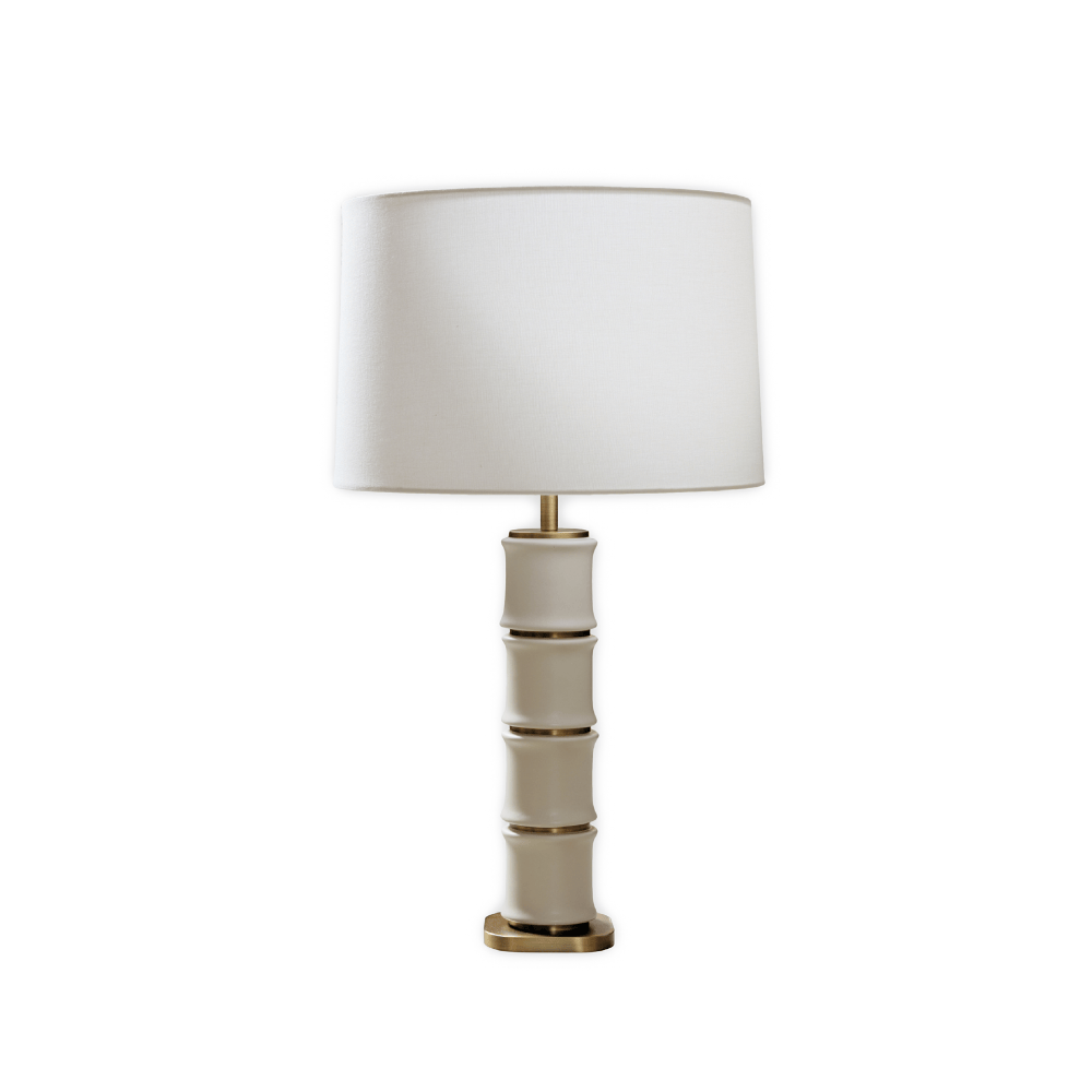 Table Lamps Ceramic Bamboo Design Table Lamp and Shade