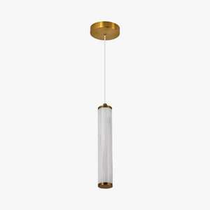 Interior Pendant Charm Modern Fluted 1 Light Pendant