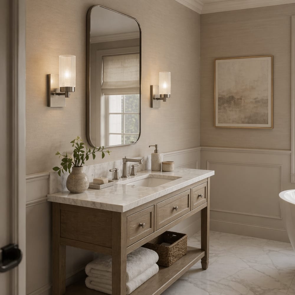 Interior Wall Light / Sconce Chester 1 Light Wall Sconce