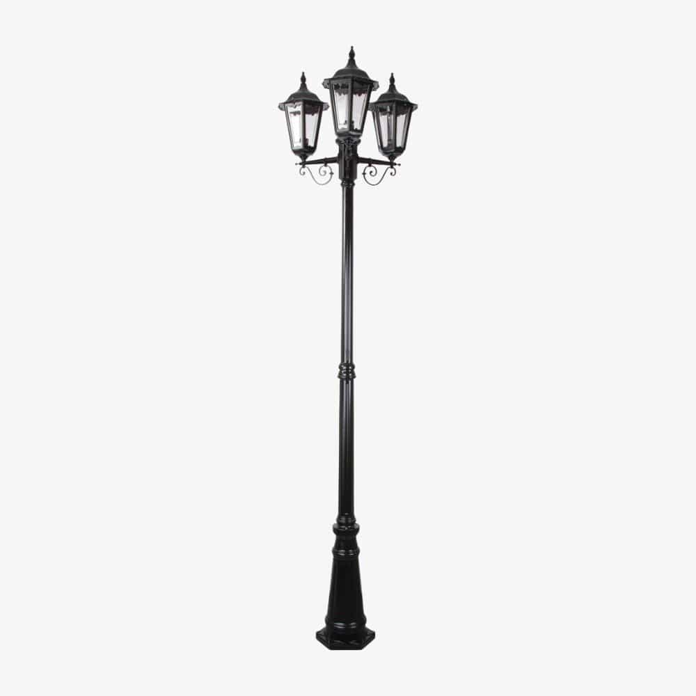 Post Lights Chester Three Head Tall Post Light