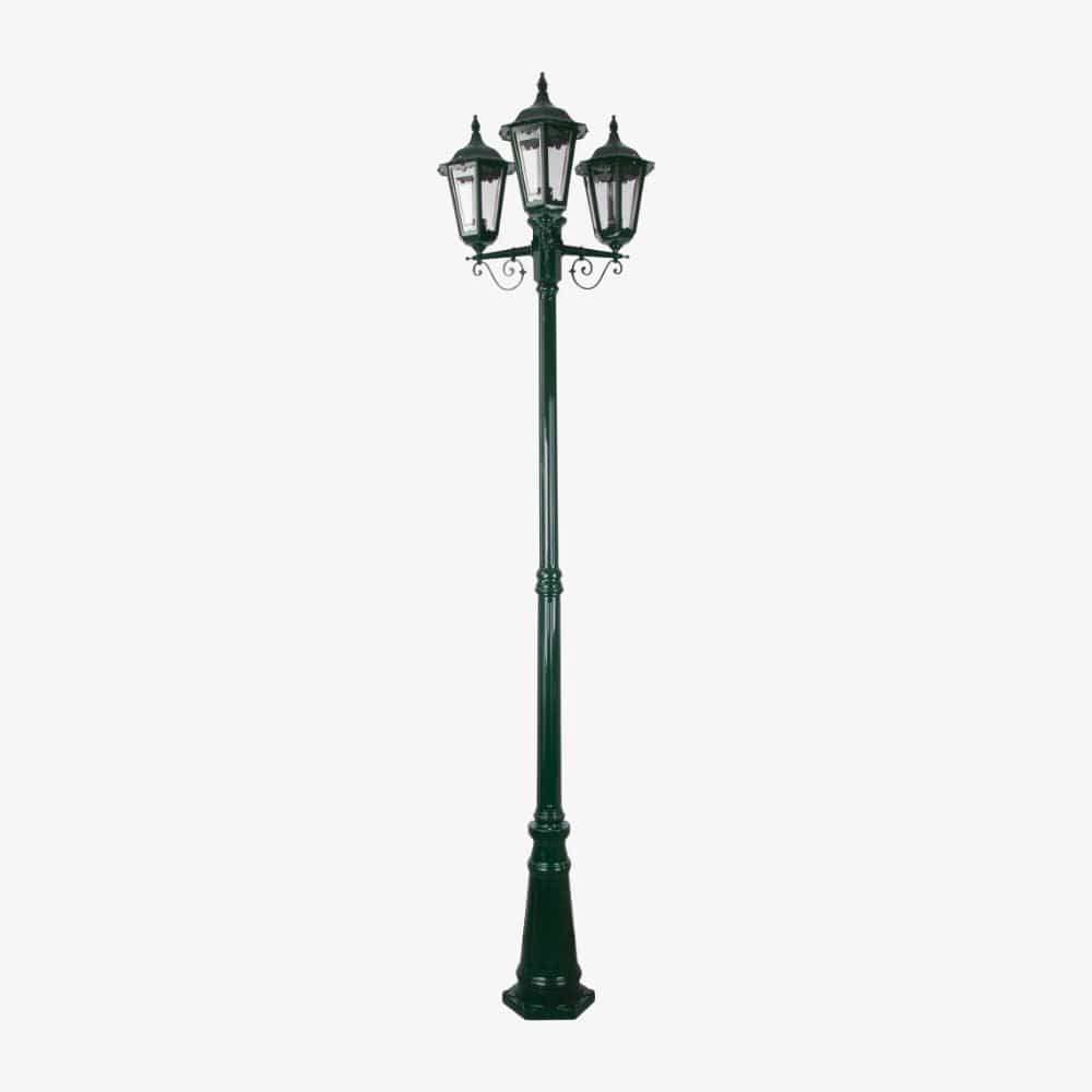 Post Lights Chester Three Head Tall Post Light