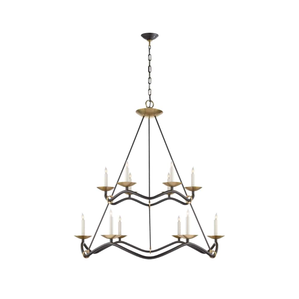Chandelier Choros Two-Tier Chandelier
