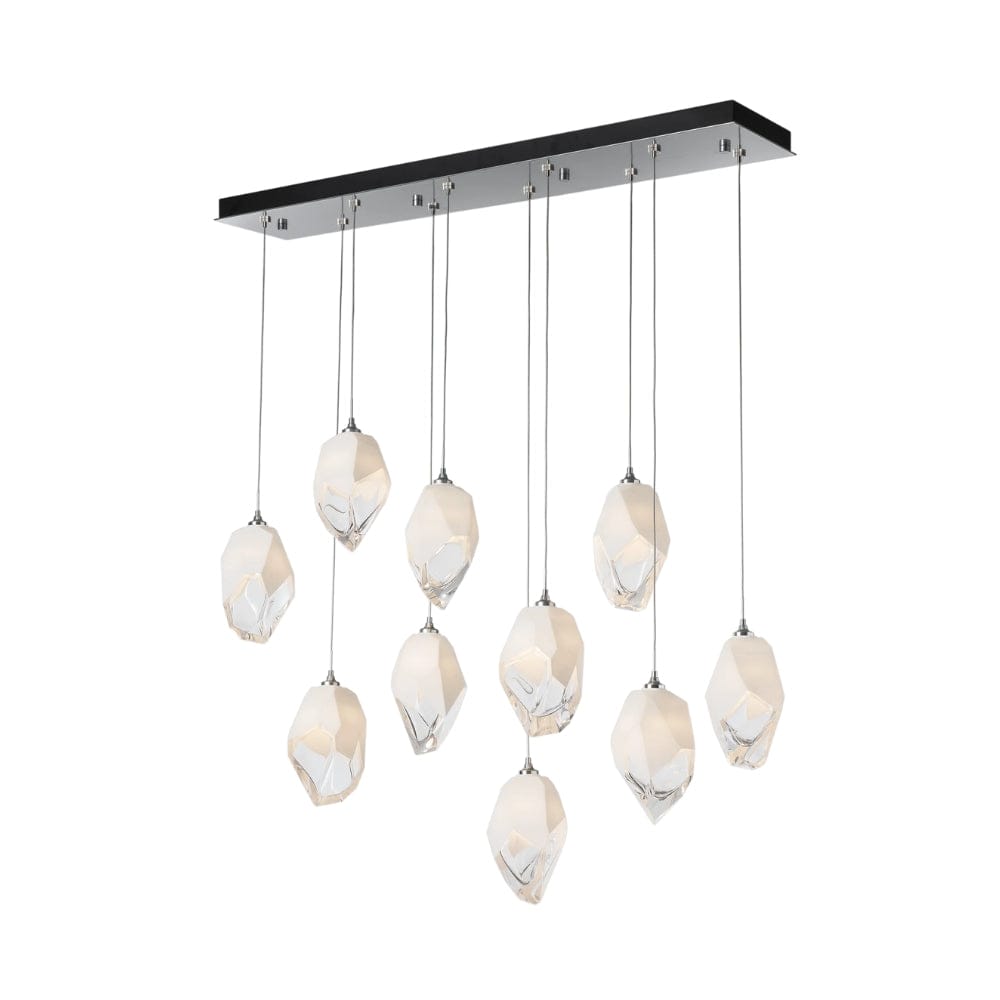 Linear Pendant Chrysalis 10 Light Large Crystal Linear Pendant