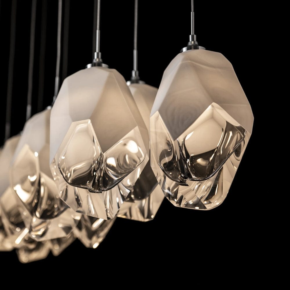 Linear Pendant Chrysalis 10 Light Large Crystal Linear Pendant