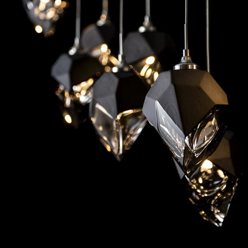 Linear Pendant Chrysalis 10 Light Small Crystal Linear Pendant
