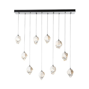 Linear Pendant Chrysalis 10 Light Small Crystal Linear Pendant