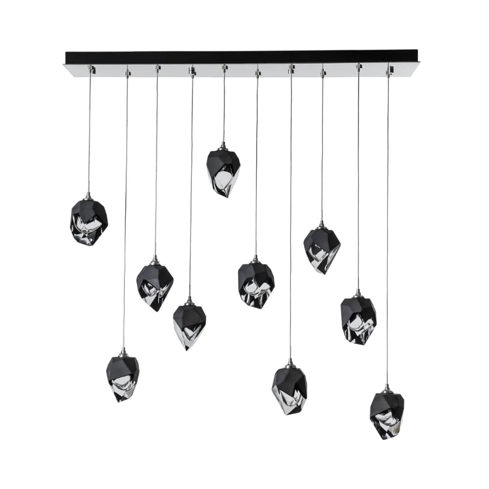 Linear Pendant Chrysalis 10 Light Small Crystal Linear Pendant