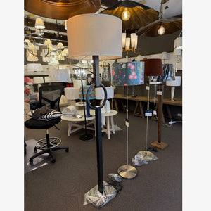 Floor Lamps Circle Floor Lamp Base & Shade Complete - CLEARANCE (Ex-display)