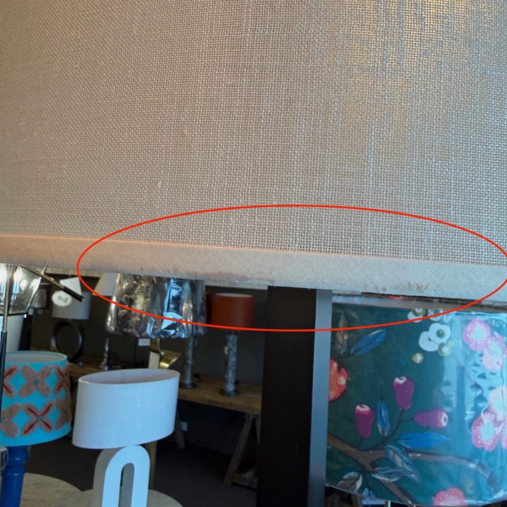 Floor Lamps Circle Floor Lamp Base & Shade Complete - CLEARANCE (Ex-display)