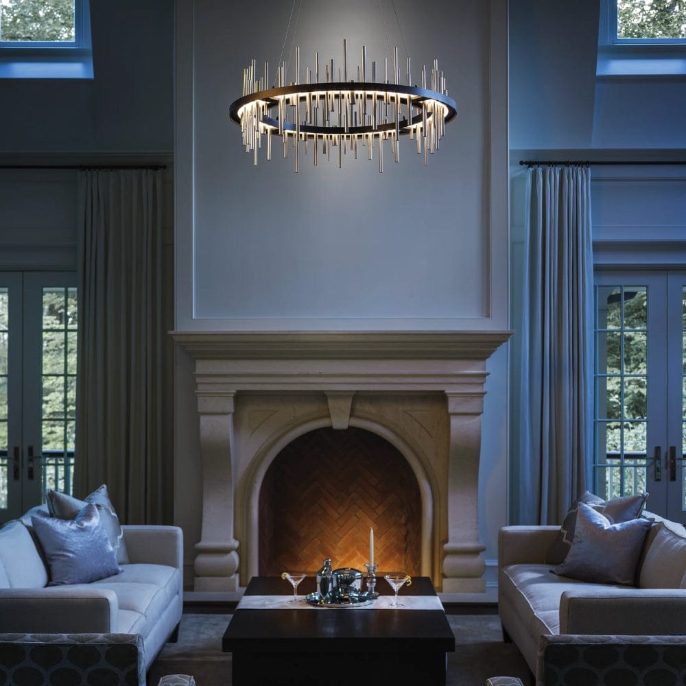 Interior Pendant Cityscape Circular LED Pendant