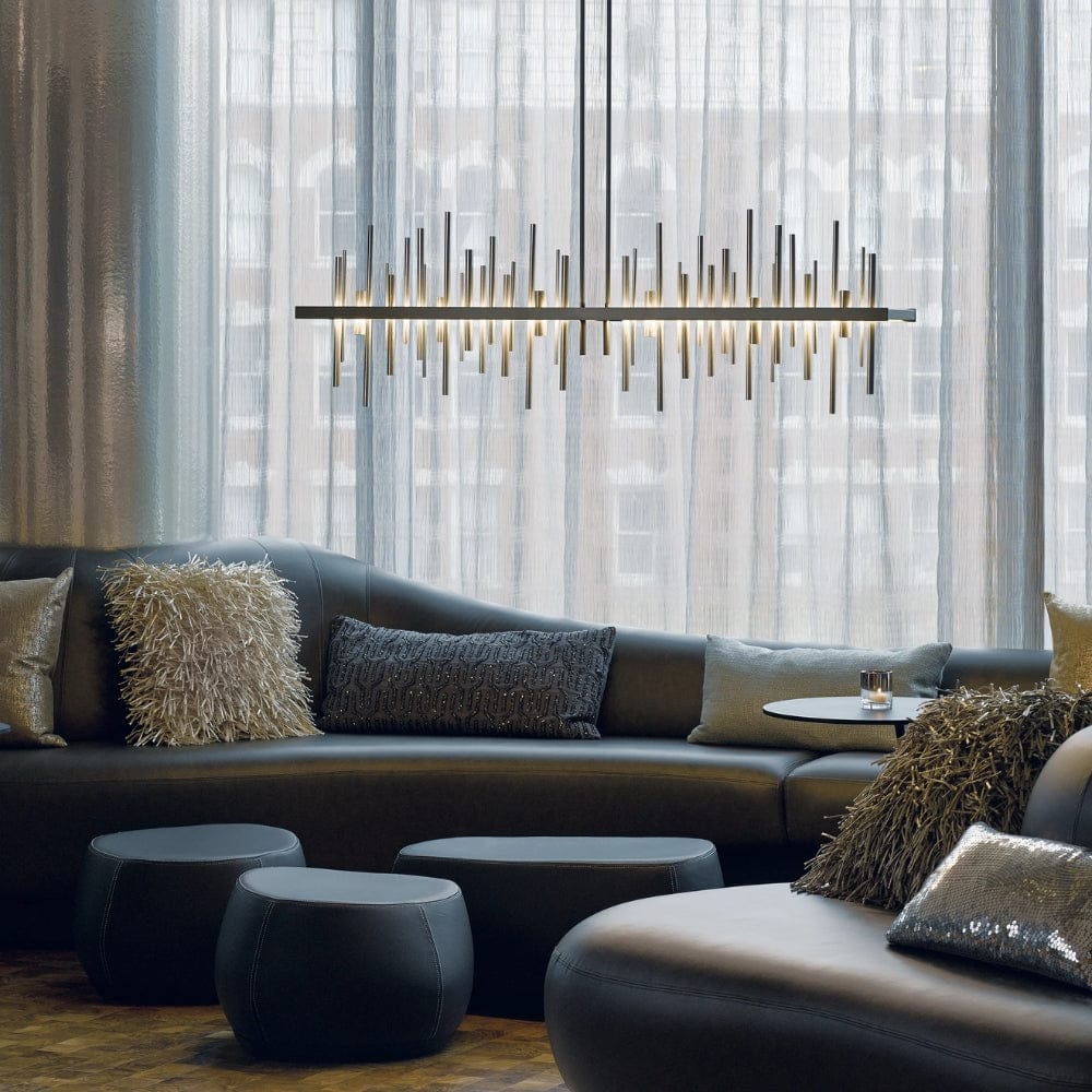 Linear Pendant Cityscape Large LED Linear Pendant