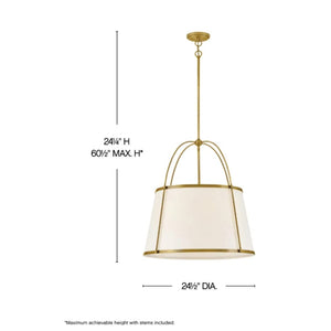 Interior Pendant Clarke Large Drum Pendant