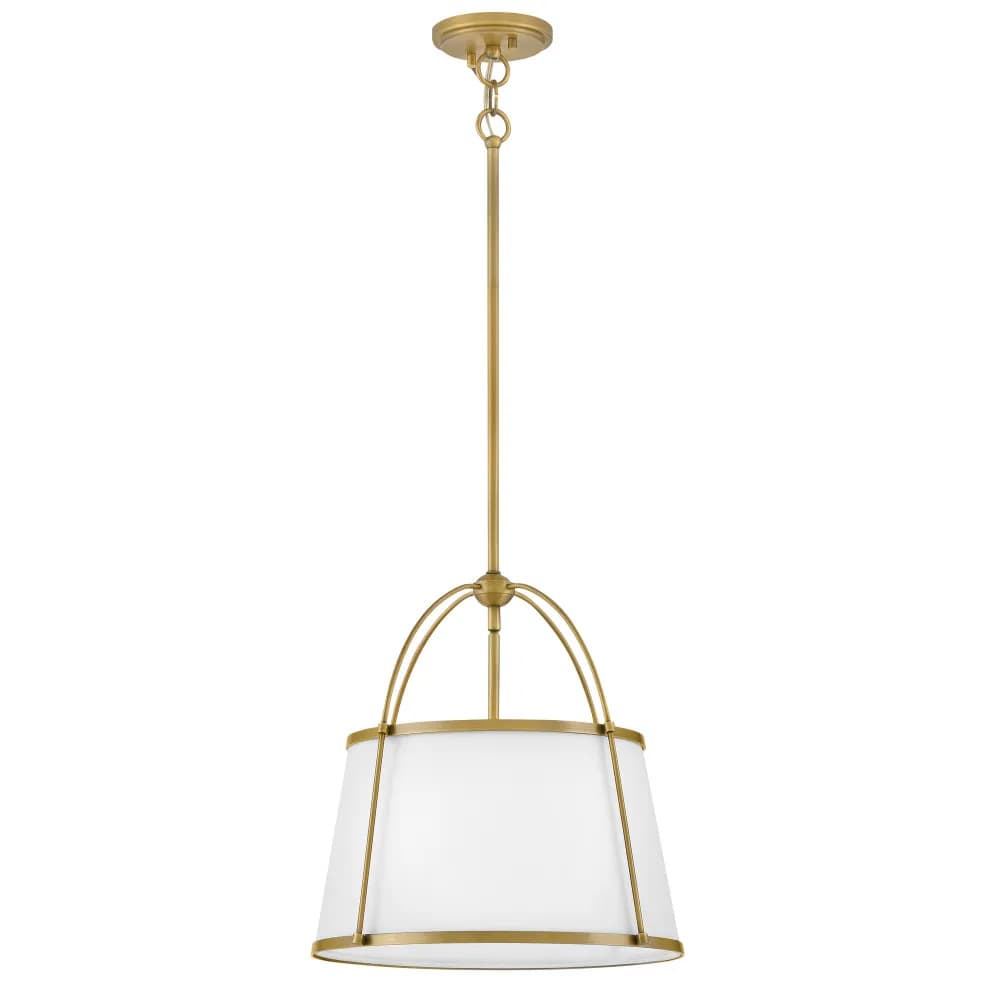 Interior Pendant Clarke Medium Drum Pendant - Fabric Shade