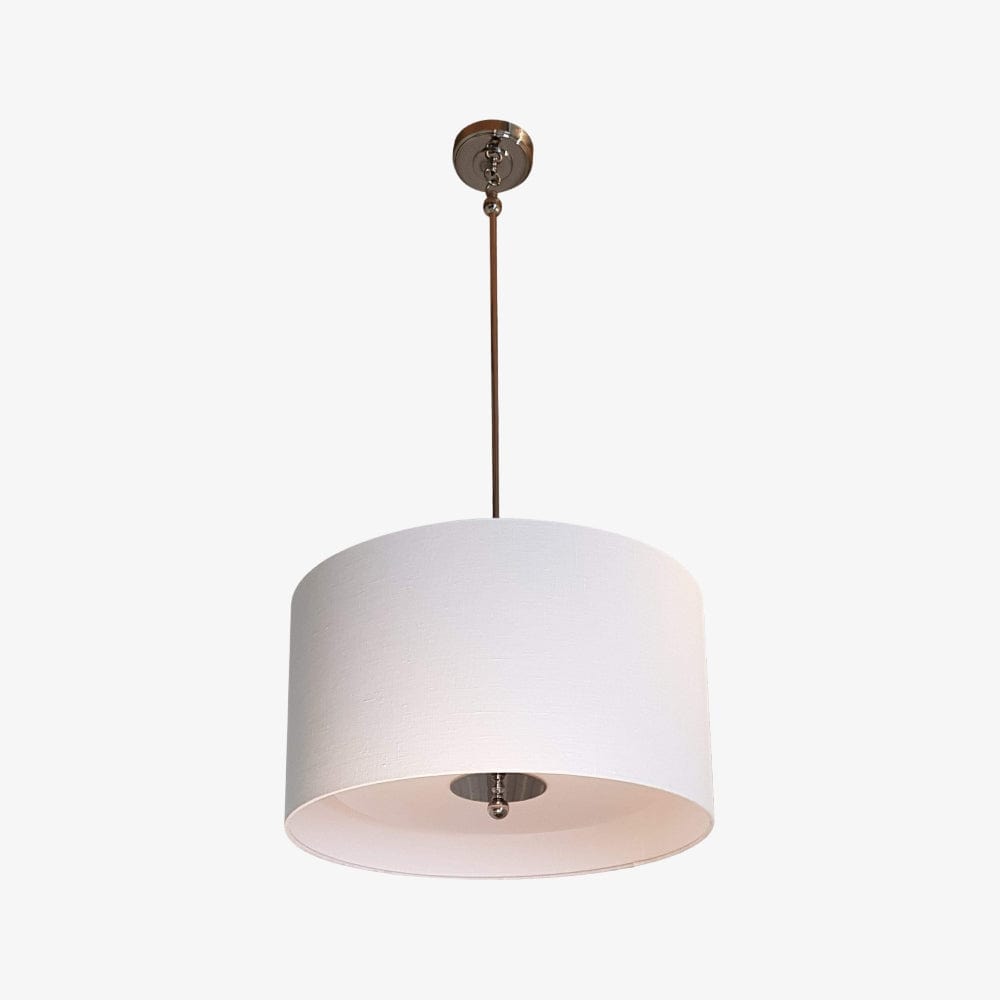 Image showcasing Classic Drum Pendant Lighting Fixtures Drum Shade Chandeliers | Shades