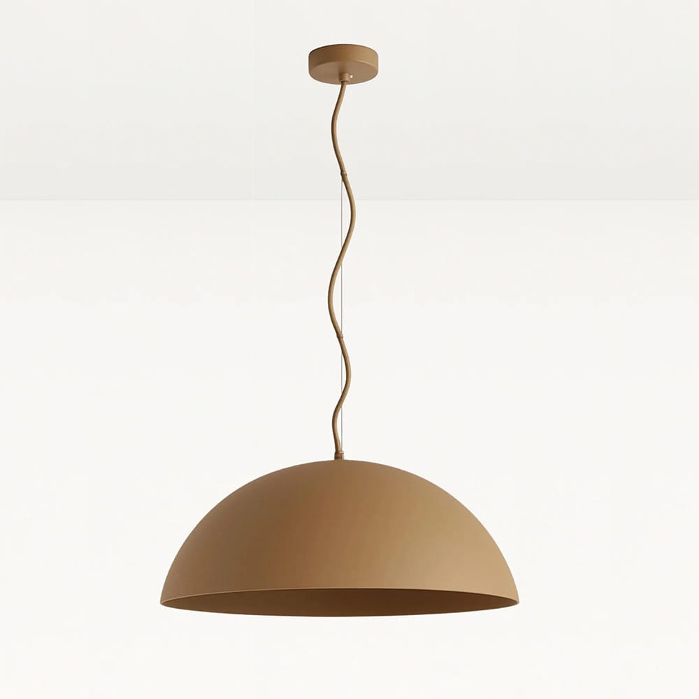 Interior Pendant Clay Dome Plaster Pendant Light
