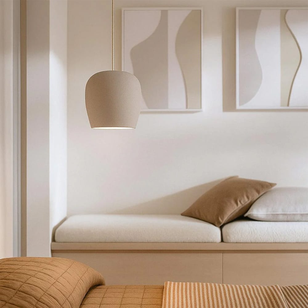 Interior Pendant Clay Drop Plaster Pendant Light