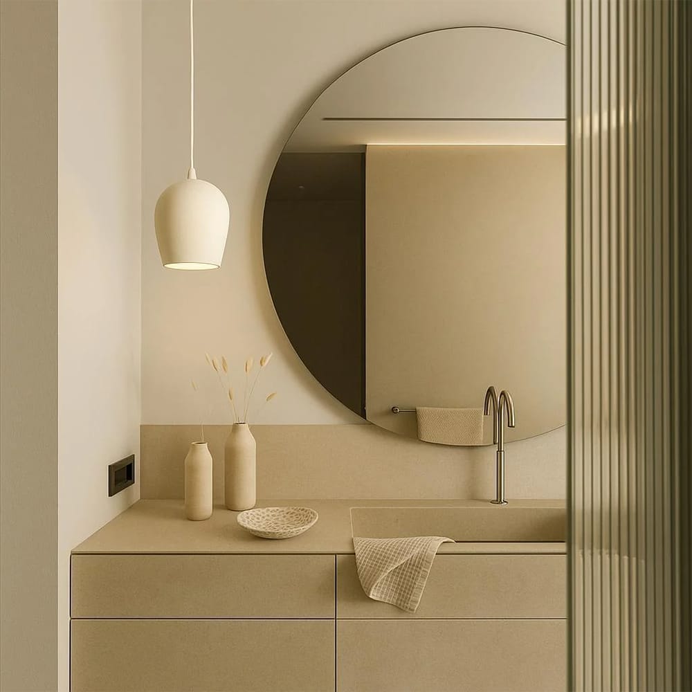 Interior Pendant Clay Drop Stone Concrete Pendant Light