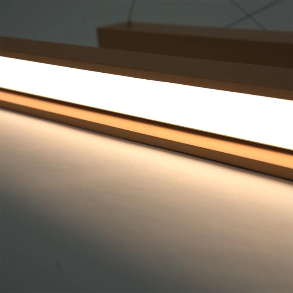 Linear Pendant Clay Linear Plaster Pendant Light