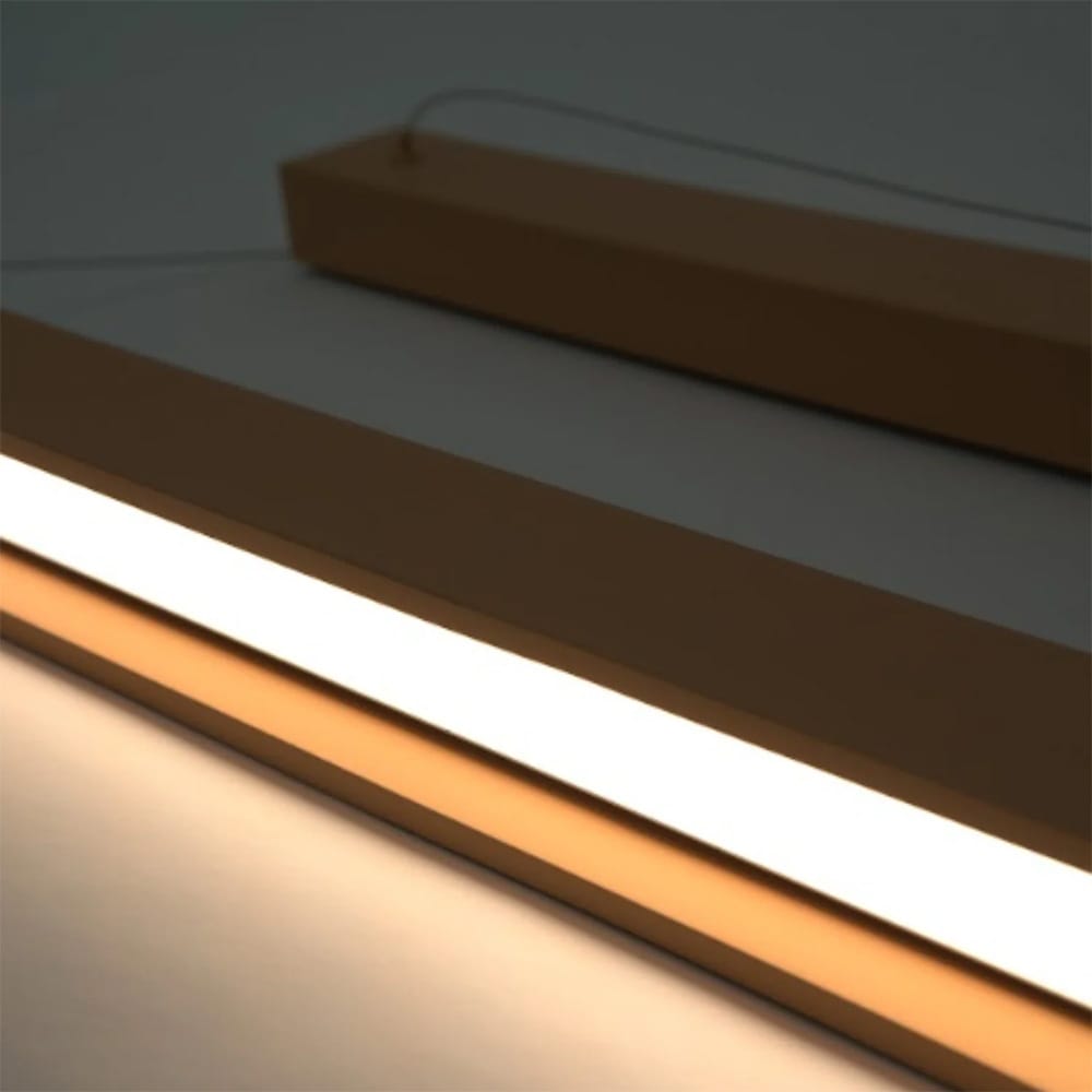 Linear Pendant Clay Linear Plaster Pendant Light