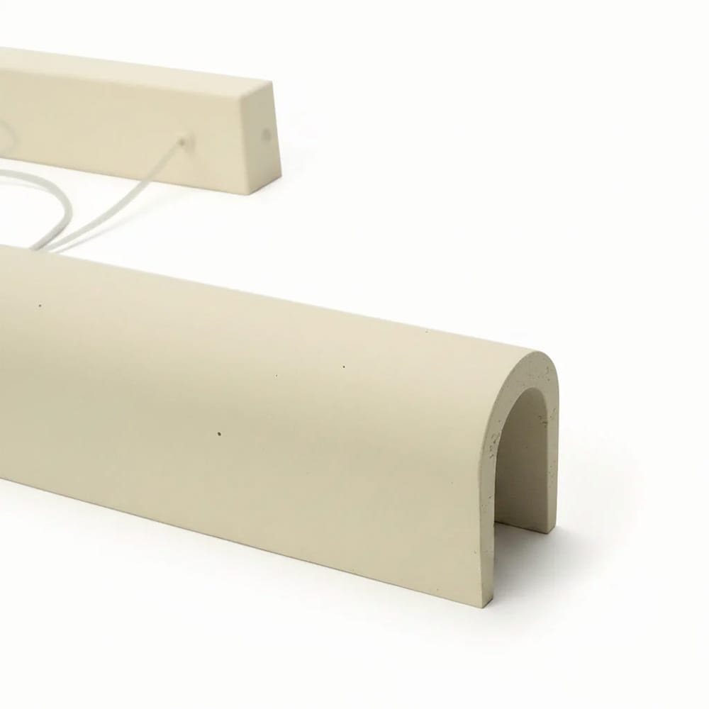 Linear Pendant Clay Linear Stone Concrete Pendant Light