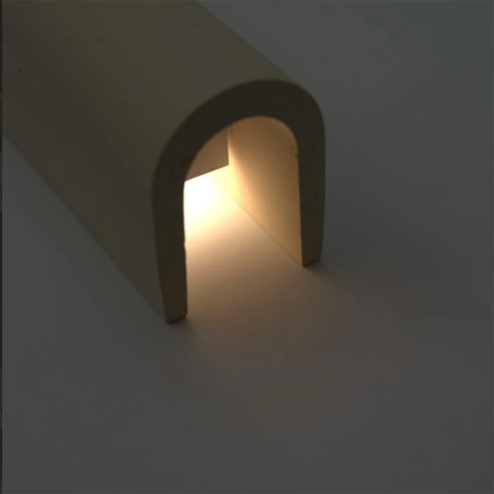 Linear Pendant Clay Linear Stone Concrete Pendant Light