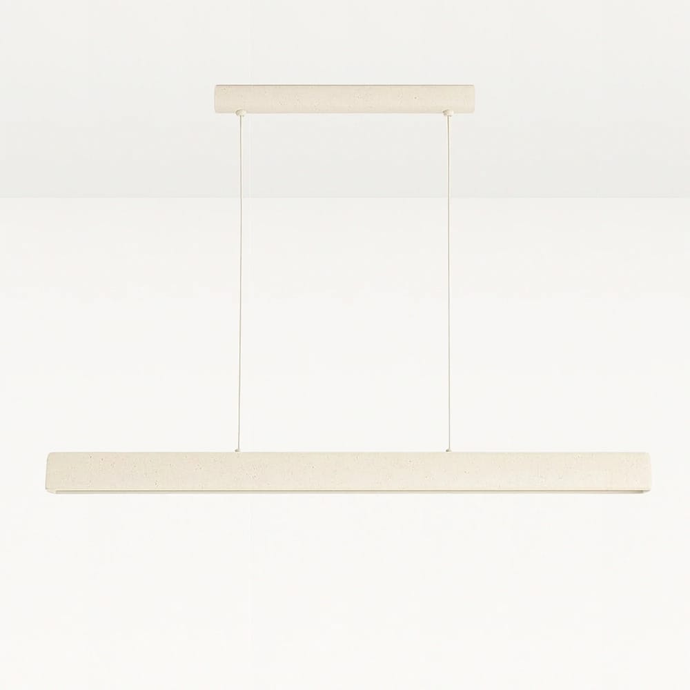 Linear Pendant Clay Linear Stone Concrete Pendant Light