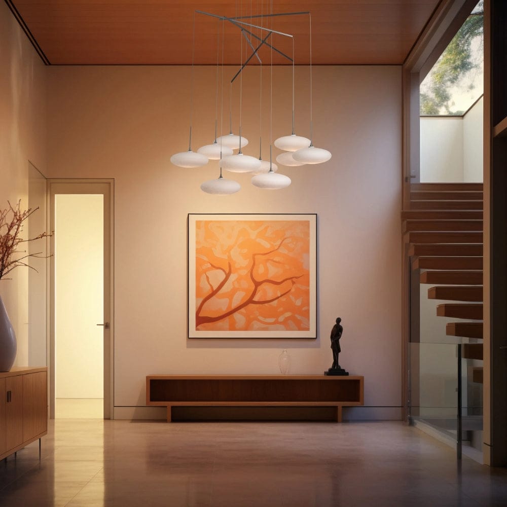 Interior Pendant Clouds 10 Light Mobile Pendant