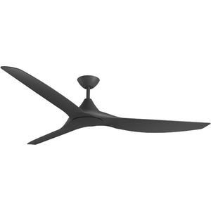 Without Light ClouldFan Smart DC Ceiling Fan Black - No Light