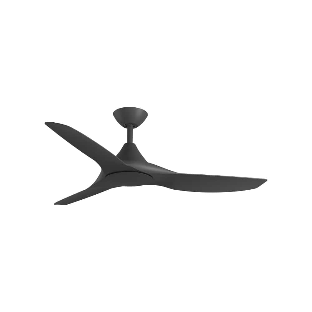 Without Light ClouldFan Smart DC Ceiling Fan Black - No Light