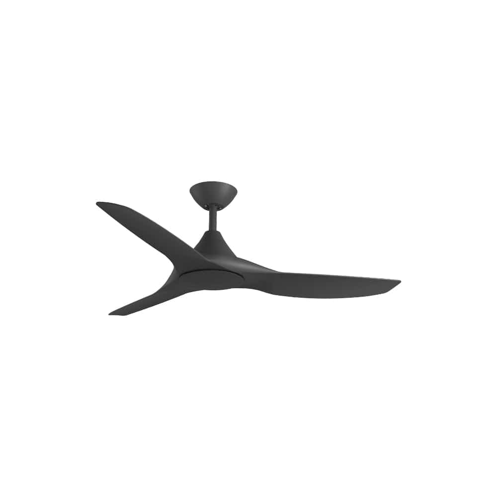 Without Light ClouldFan Smart DC Ceiling Fan Black - No Light
