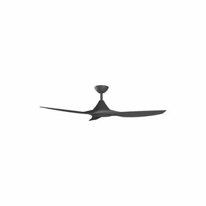 Without Light ClouldFan Smart DC Ceiling Fan Black - No Light