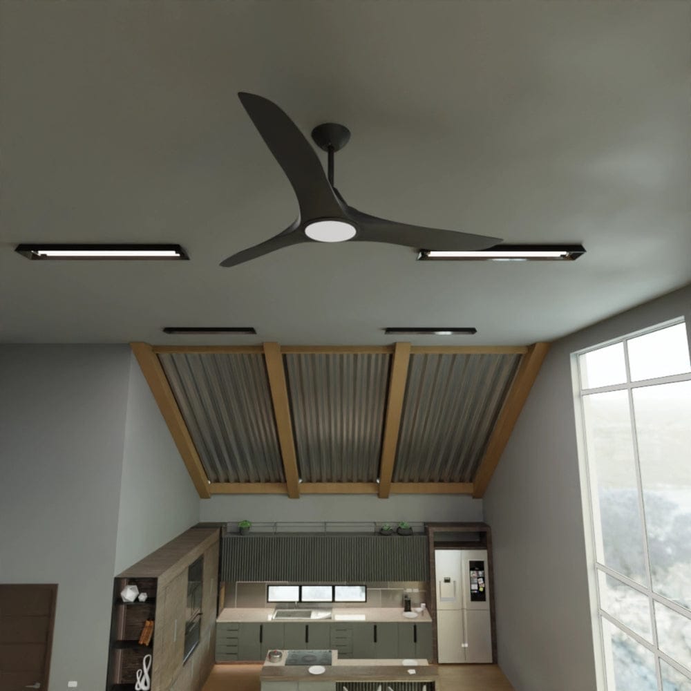 With Light ClouldFan Smart DC Ceiling Fan Black - With Light