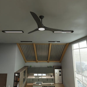 With Light ClouldFan Smart DC Ceiling Fan Black - With Light