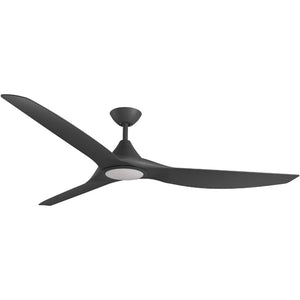 With Light ClouldFan Smart DC Ceiling Fan Black - With Light