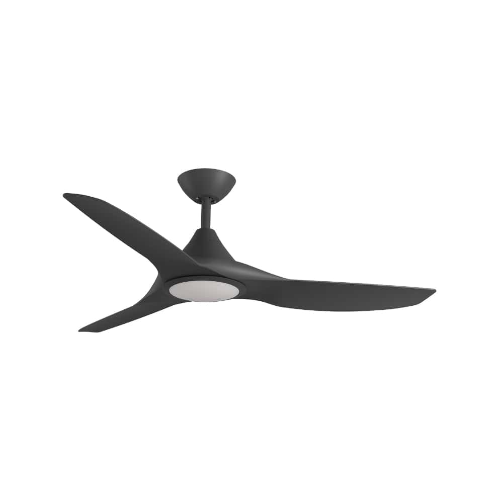 With Light ClouldFan Smart DC Ceiling Fan Black - With Light