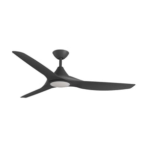 With Light ClouldFan Smart DC Ceiling Fan Black - With Light