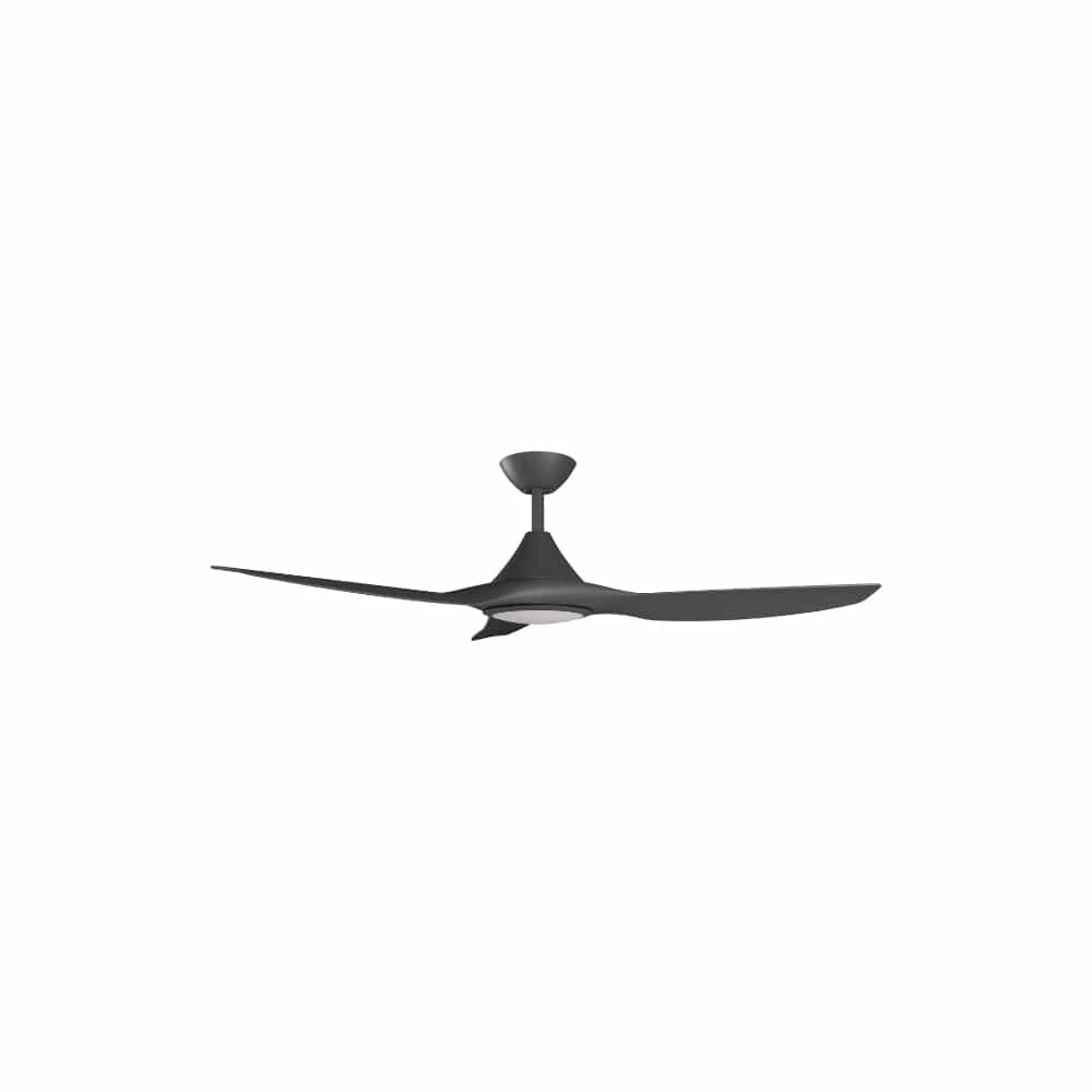 With Light ClouldFan Smart DC Ceiling Fan Black - With Light