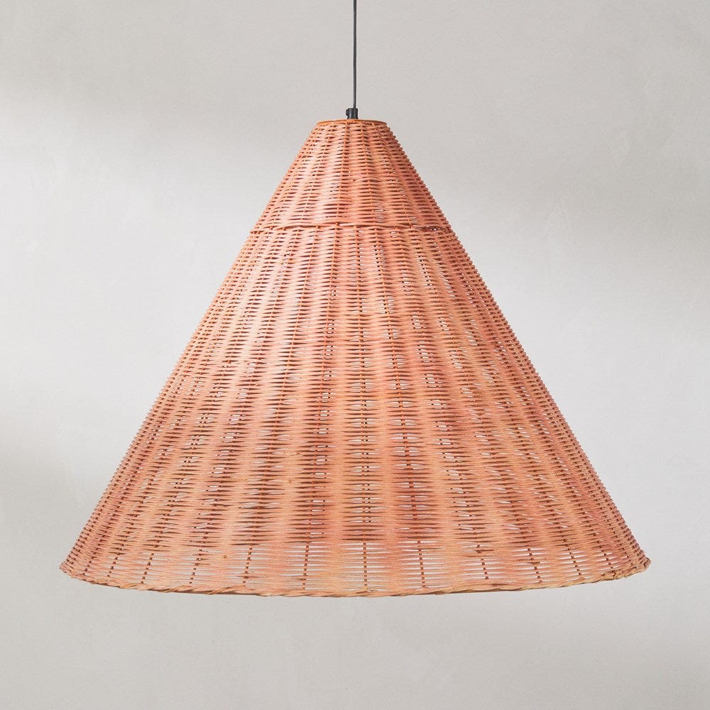 Interior Pendant Clover Rattan Pendant
