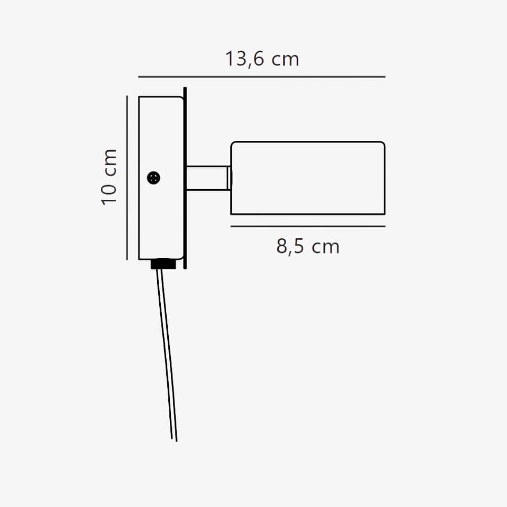 Bedside Wall Lights Clyde Wall Light