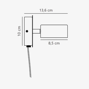 Bedside Wall Lights Clyde Wall Light