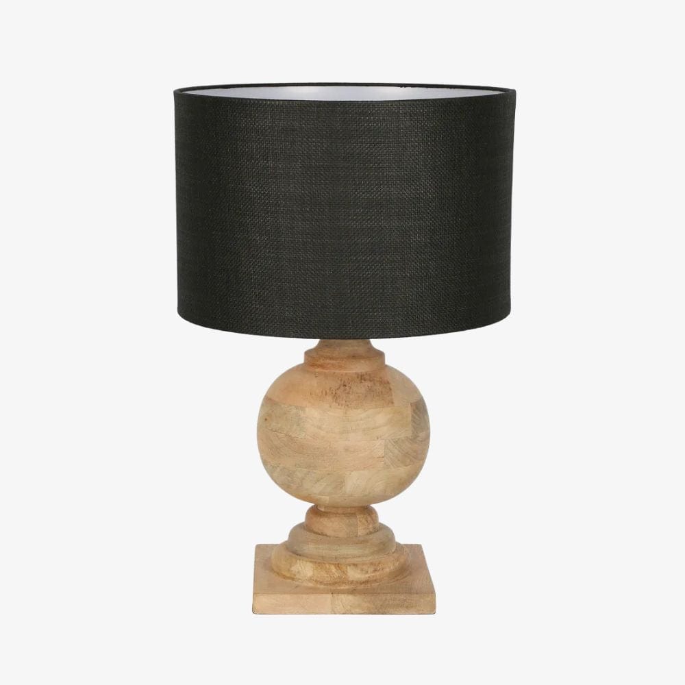 Table Lamps Coach Turned Wood Ball Balustrade Table Lamp