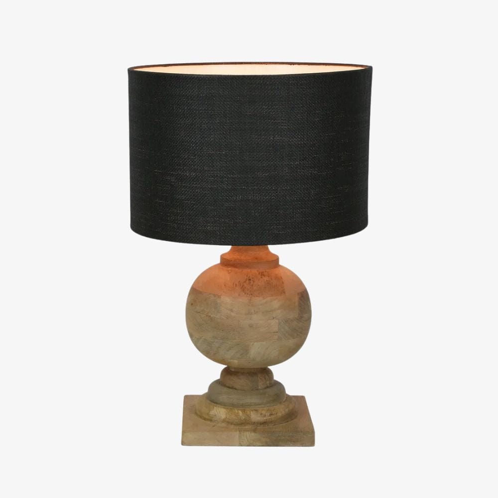 Table Lamps Coach Turned Wood Ball Balustrade Table Lamp