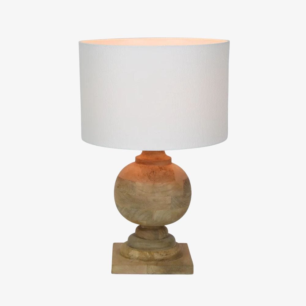 Table Lamps Coach Turned Wood Ball Balustrade Table Lamp