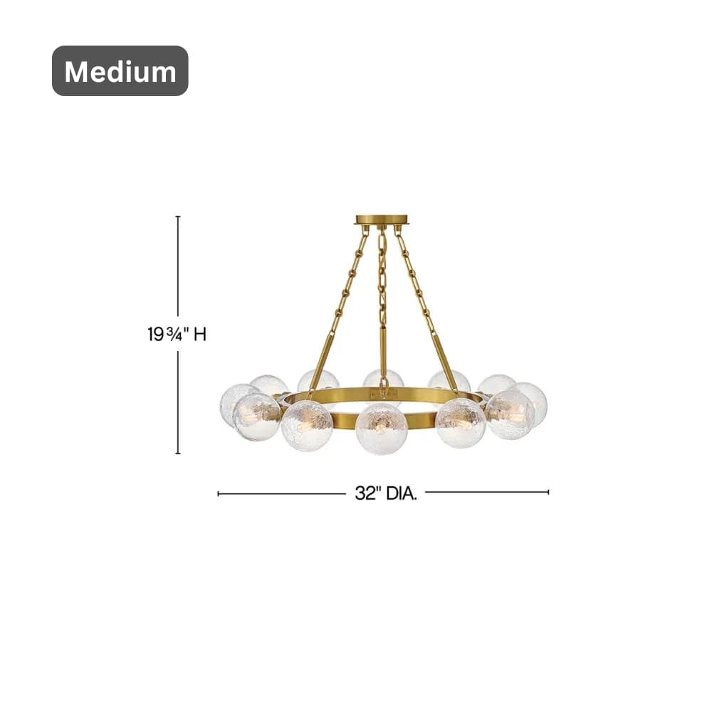 Chandelier Coco Single-Tier Chandelier
